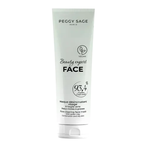 Peggy Sage Beauty Expert Face Pore-Clearing Face Mask – With Green Clay
Combination And Oily Skin 100ml