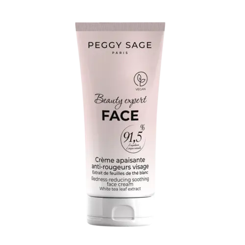 Peggy Sage Beauty Expert Face Redness-Reducing Soothing Face Cream - White Tea Leaf Extract
Sensitive Skin 50ml