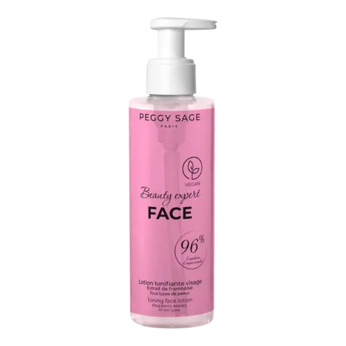 Peggy Sage Beauty Expert Face Toning Face Lotion  - Raspberry Extract – All Skin Types 200ml