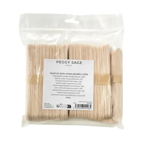 Peggy Sage Houten Wegwerpspatel Voor Het Lichaam 200pcs