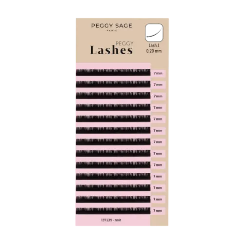 Peggy Sage Lash To Lash Eyelash Extensions - Lash J - 0,20mm 7mm