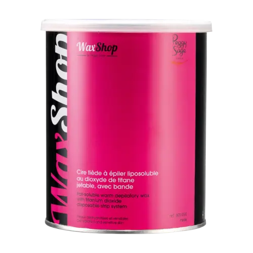 Peggy Sage Warme Ontharingswax - Wegwerp - Zonder Strips Rose - 800ml