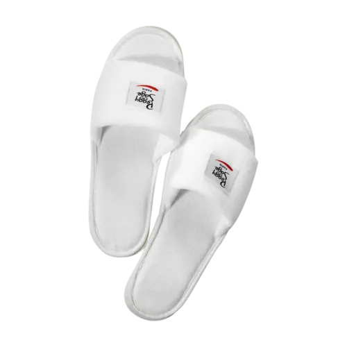 Peggy Sage White Mules (One Pair)