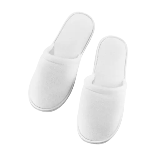 Peggy Sage White Slipper (One Pair)